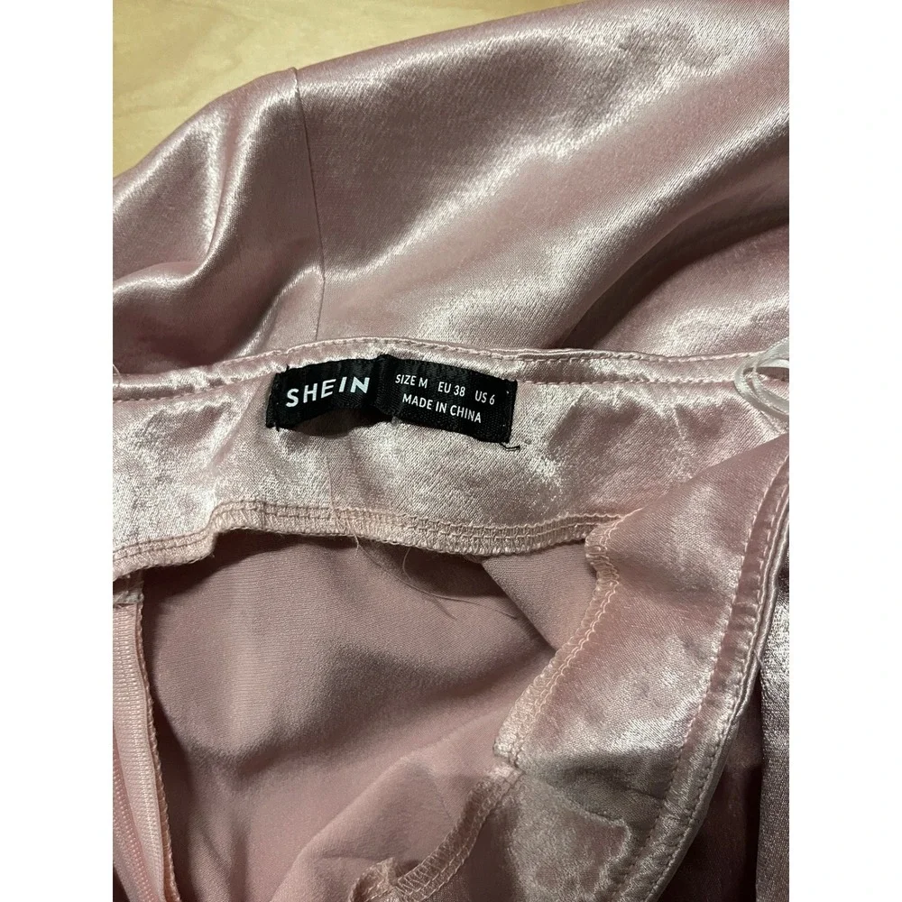 Coquette Balletcore Romantic Feminine Womens Maxi Skirt‎ M Pink Minimalist